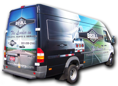 Vehicle Graphics by International Graphics and Nameplate